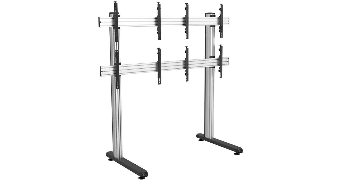 MountIt! 2 x 2 QuadScreen Video Wall Stand MI20304 B&H Photo