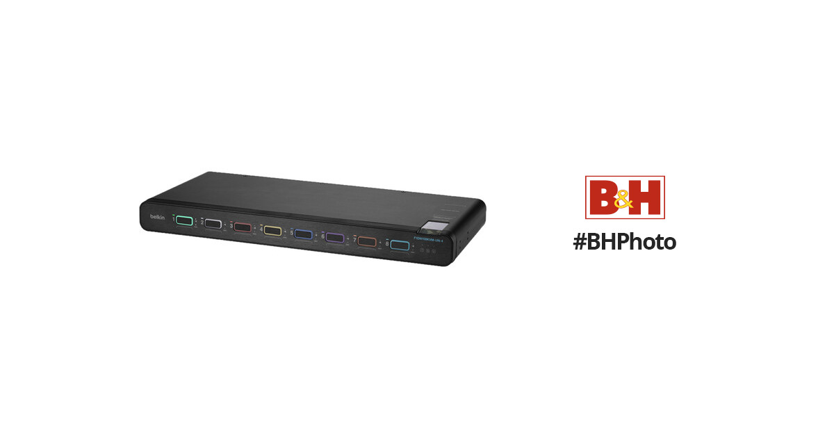 Belkin 8-Port Single Head DisplayPort/HDMI Secure