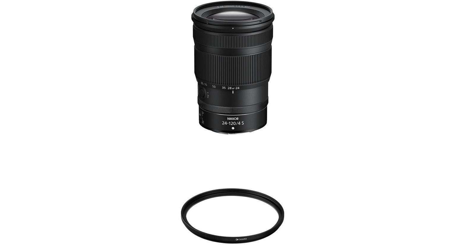 Nikon NIKKOR Z 24-120mm f/4 S Lens with UV Filter Kit