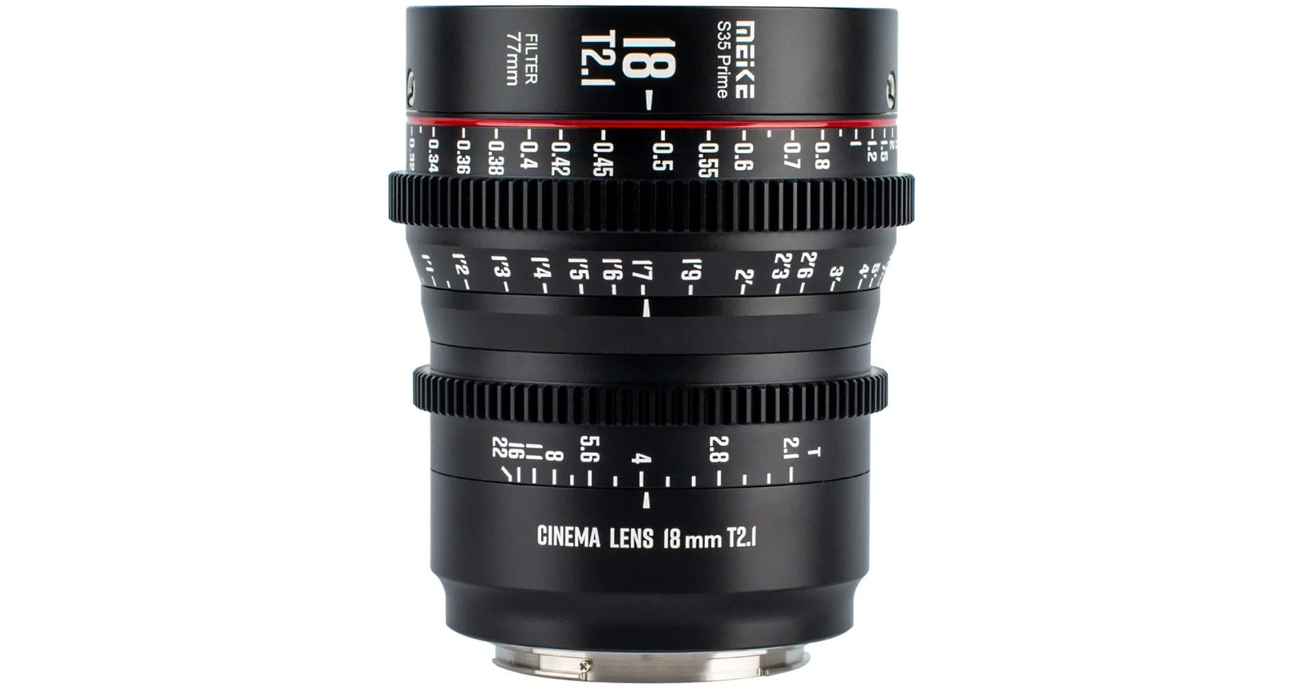 Meike 18mm T2.1 Super35 Cinema Prime Lens (EF Mount)