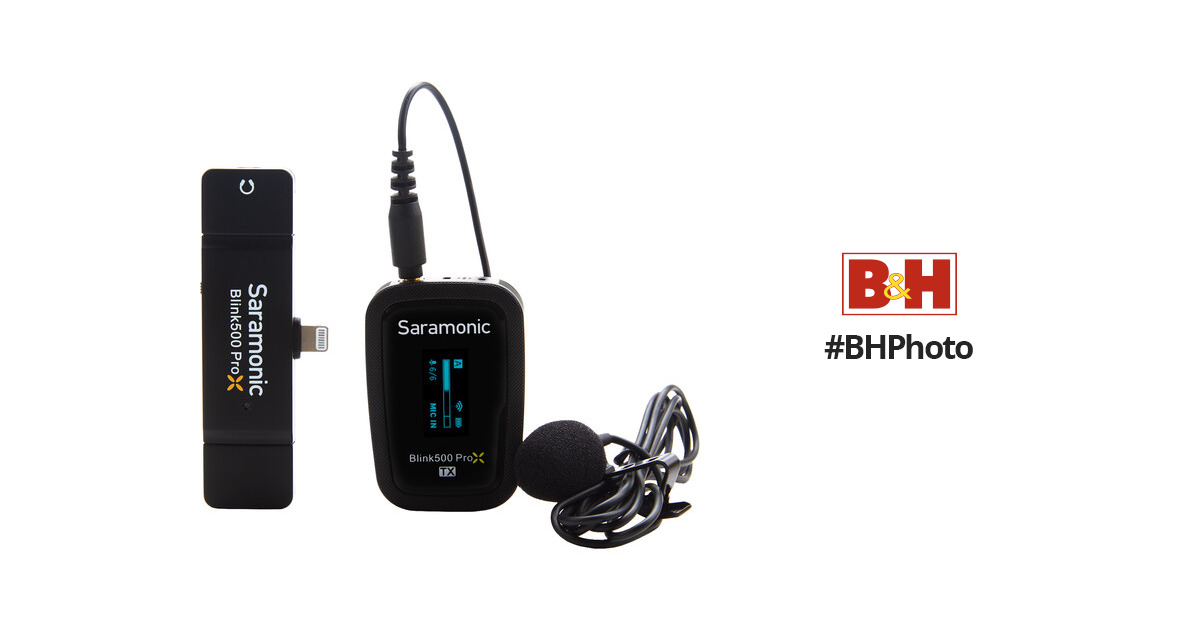 Saramonic Blink 500 ProX B3 Digital Wireless BLINK500PROXB3 B&H