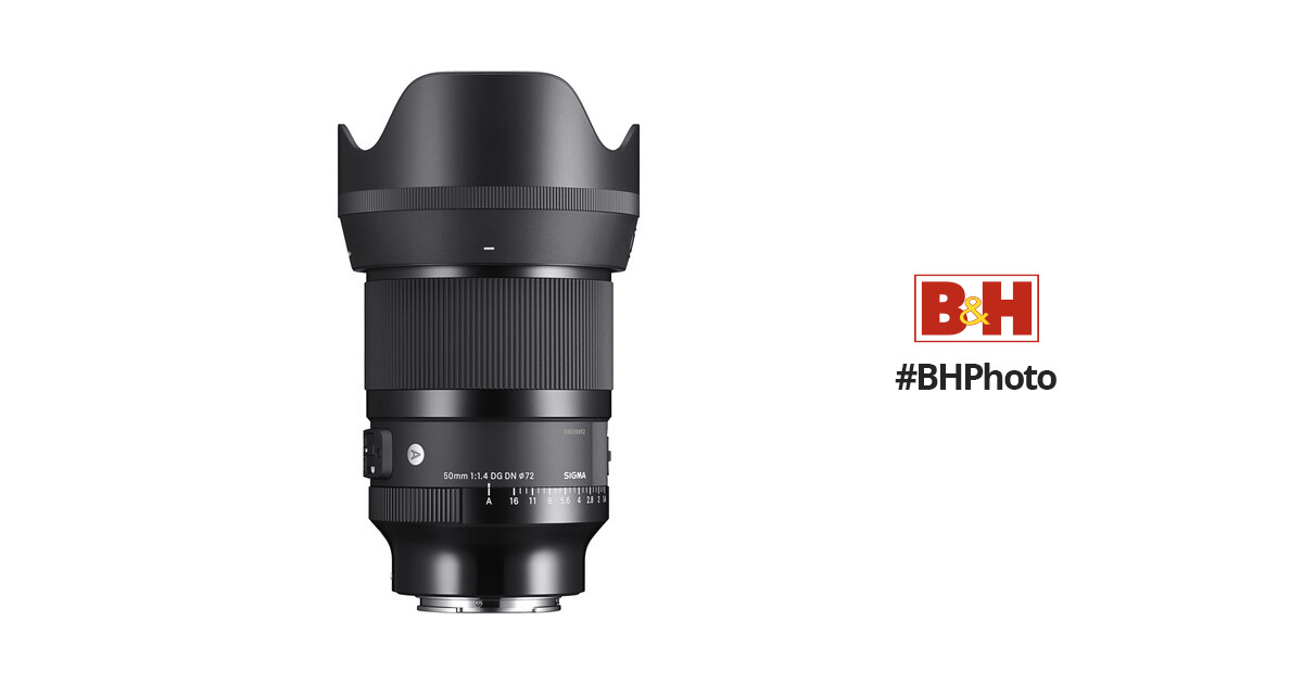 Sigma 50mm f/1.4 DG DN Art Lens (Sony E) 315965 B&H Photo Video