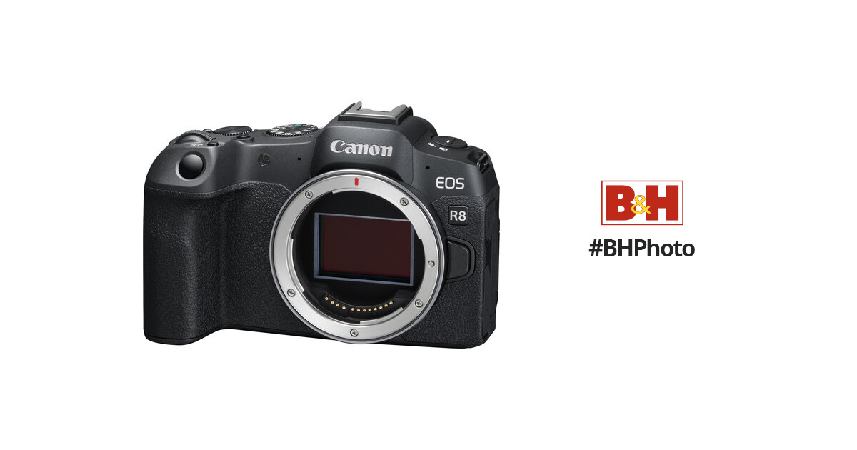 Canon R8 EOS Mirrorless Camera (R8 Camera Body MFR # 5803C002) B&H