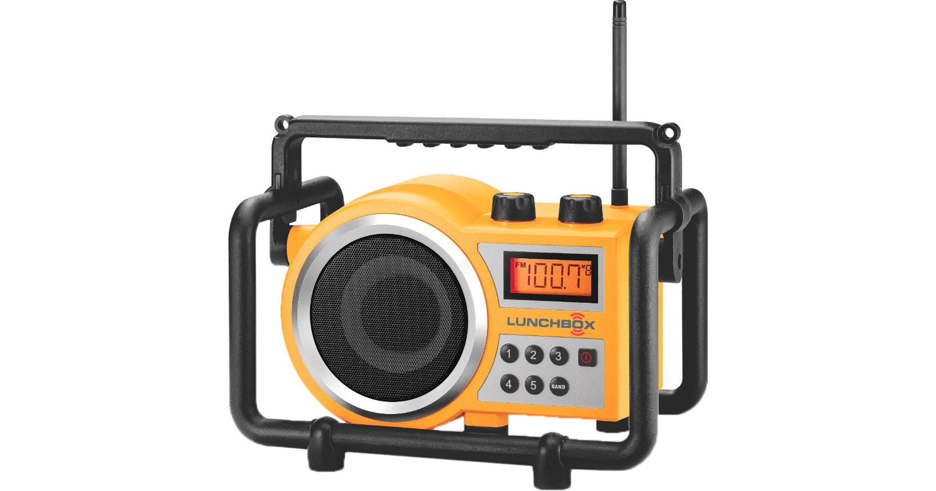 Sangean LB100 Lunchbox Portable UltraRugged AM/FM Radio LB100