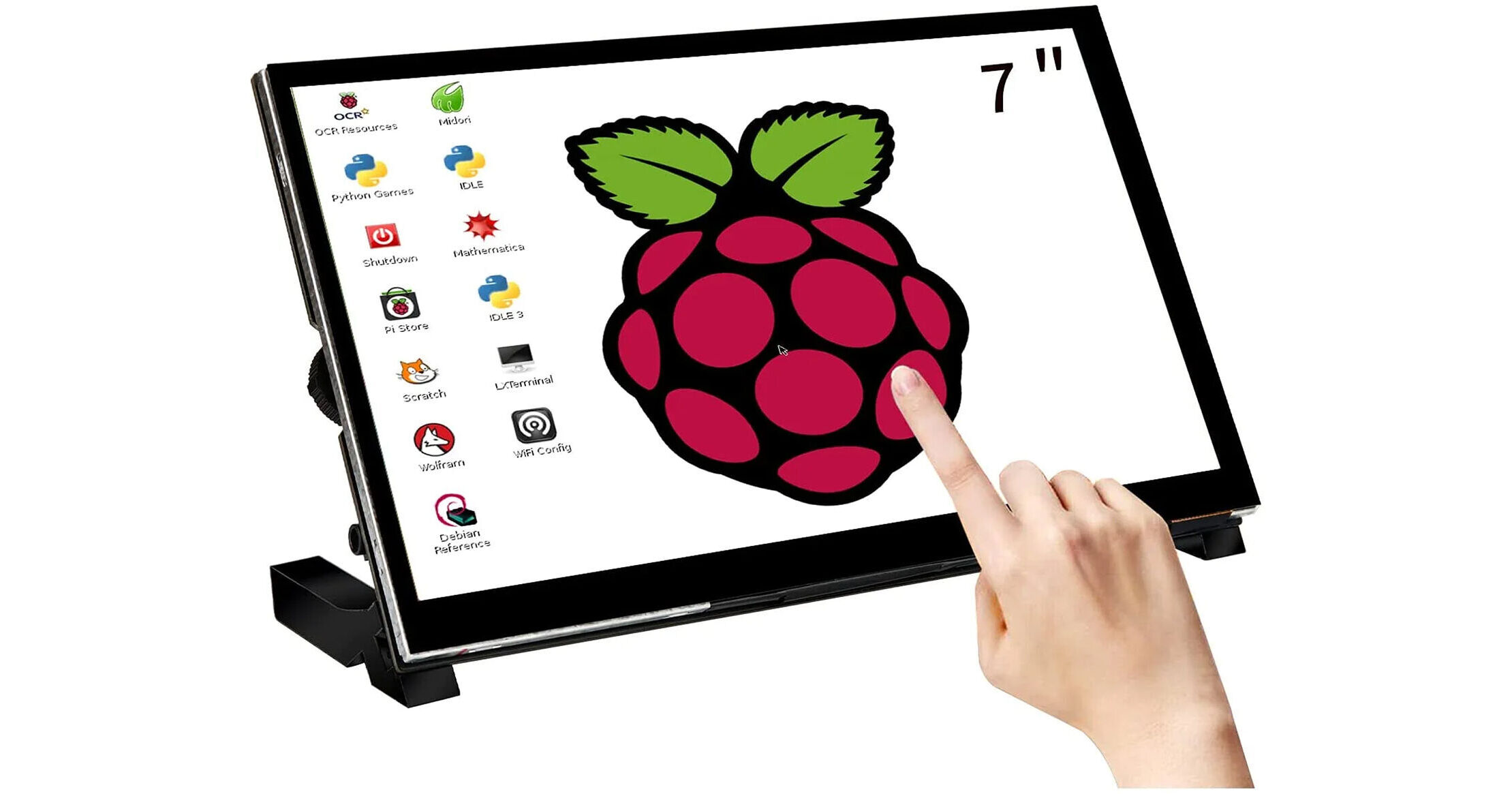Wimaxit M728 7 Touchscreen Display For Raspberry Pi M728 B H