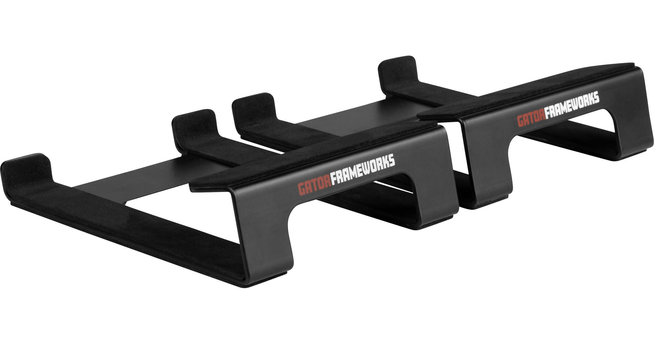 Gator Desktop Speaker Wedge Stands (Pair) GFW-SPKSTMNDSK-WDG B&H