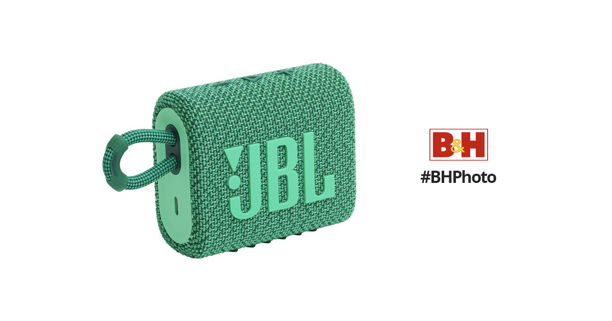 JBL 3 Eco Portable Bluetooth Speaker