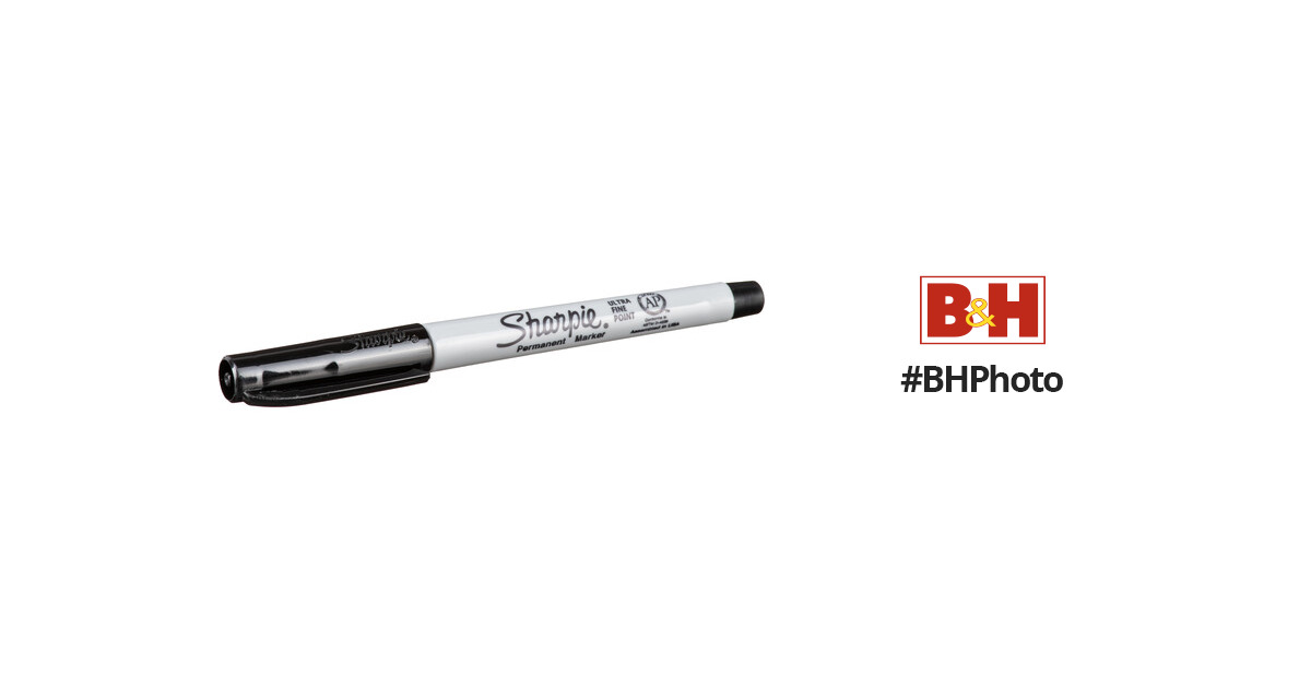 Sharpie Ultra Fine Point Permanent Marker, Black, 12PK 30174PP