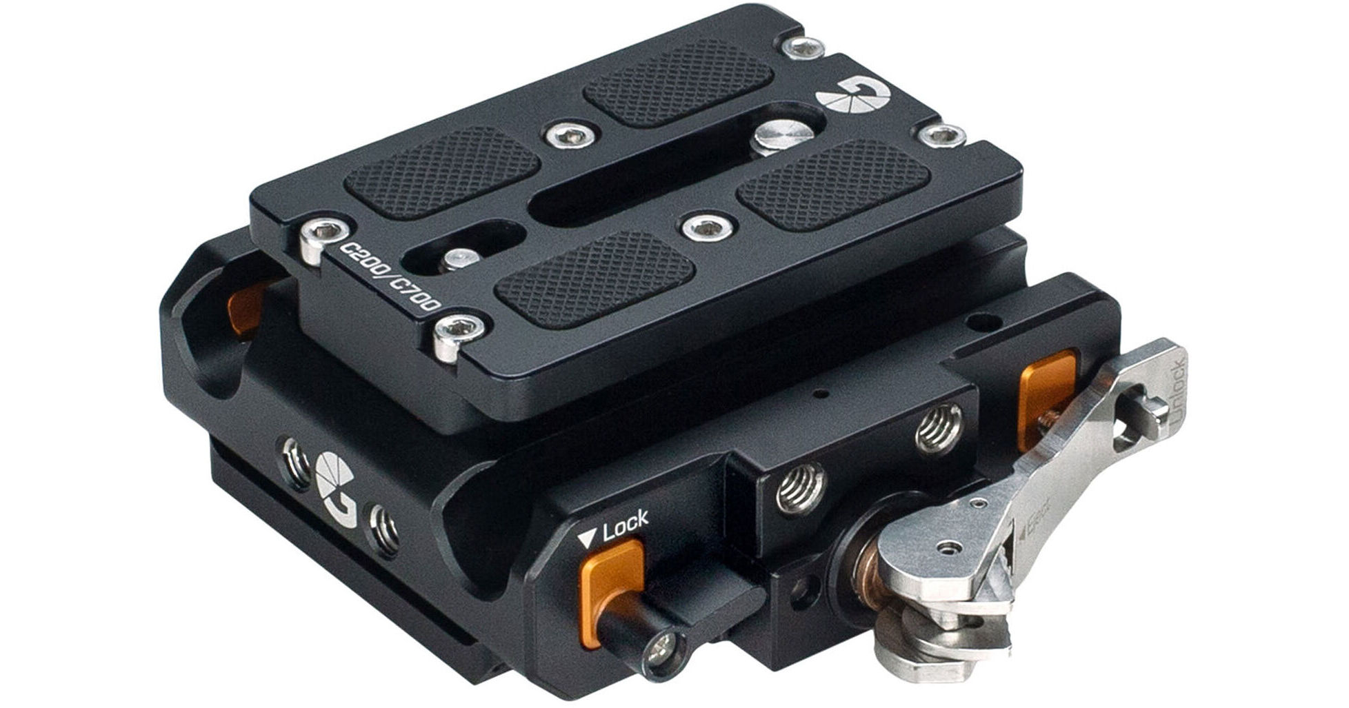 Bright Tangerine LeftField 3 Quick Release Baseplate B4005.0106