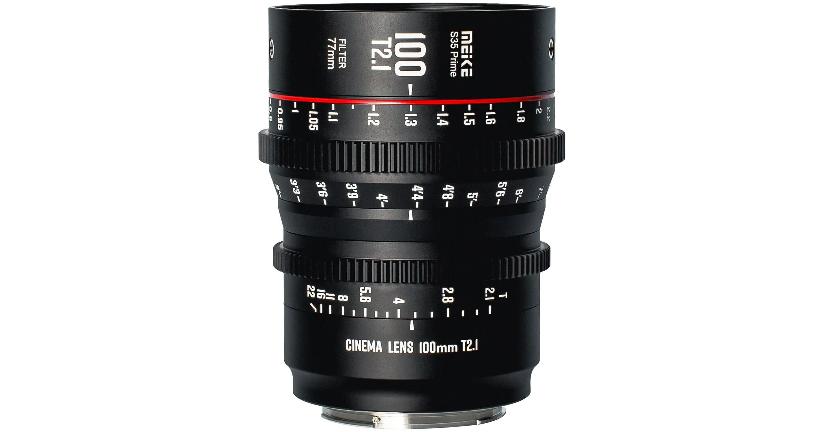 Meike 100mm T2.1 Super35 Cinema Prime Lens (PL Mount)