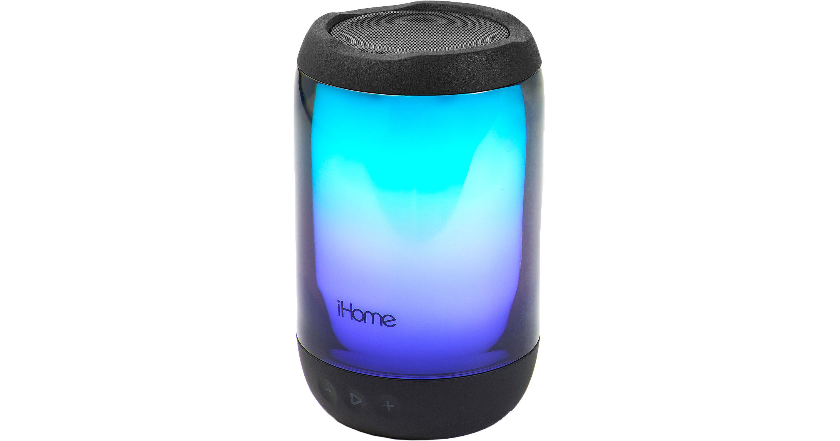 iHome iBT820 PlayGlow+ Waterproof Portable Bluetooth IBT820B B&H