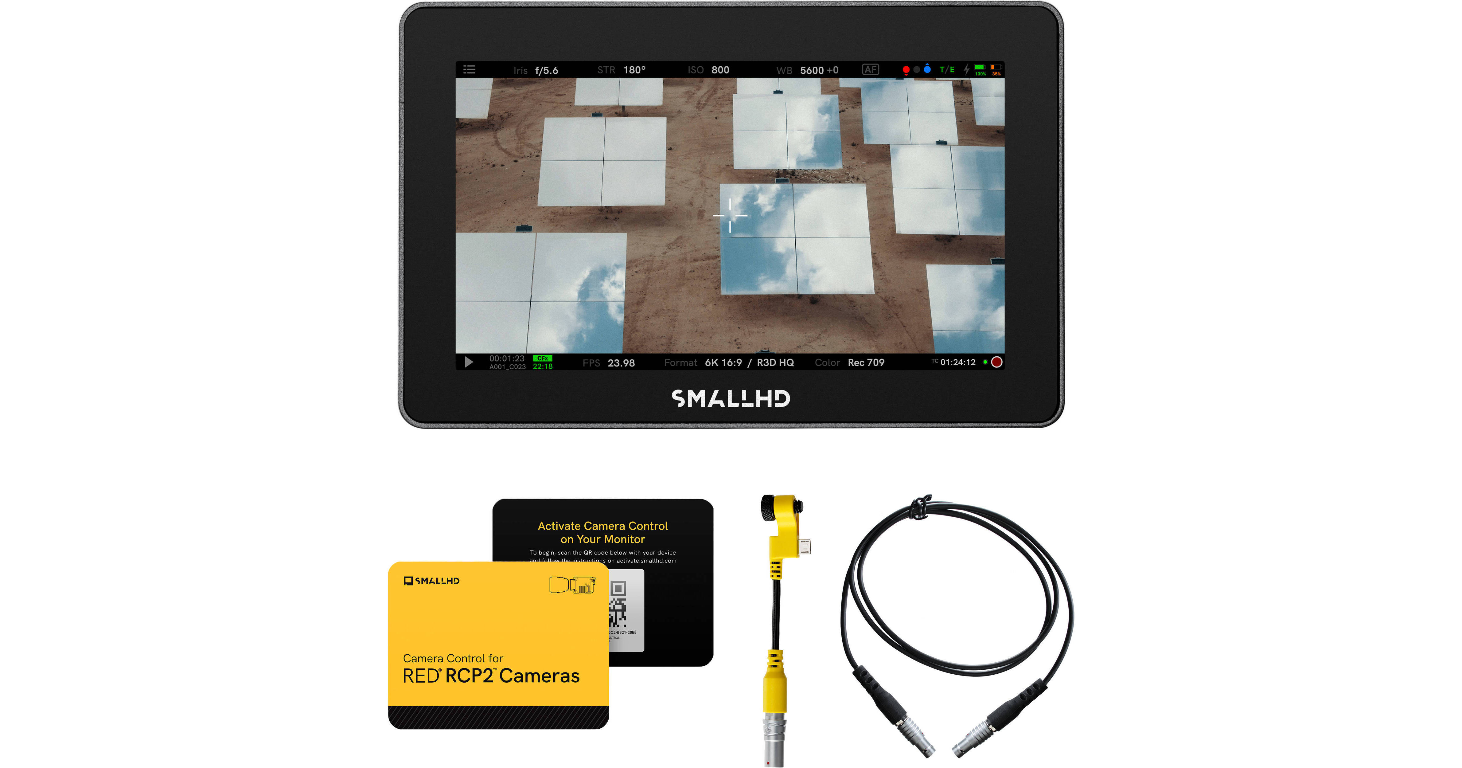 SmallHD Indie 5 RED RCP2 Monitor Kit for KOMODO/DSMC3 16-0525-R2