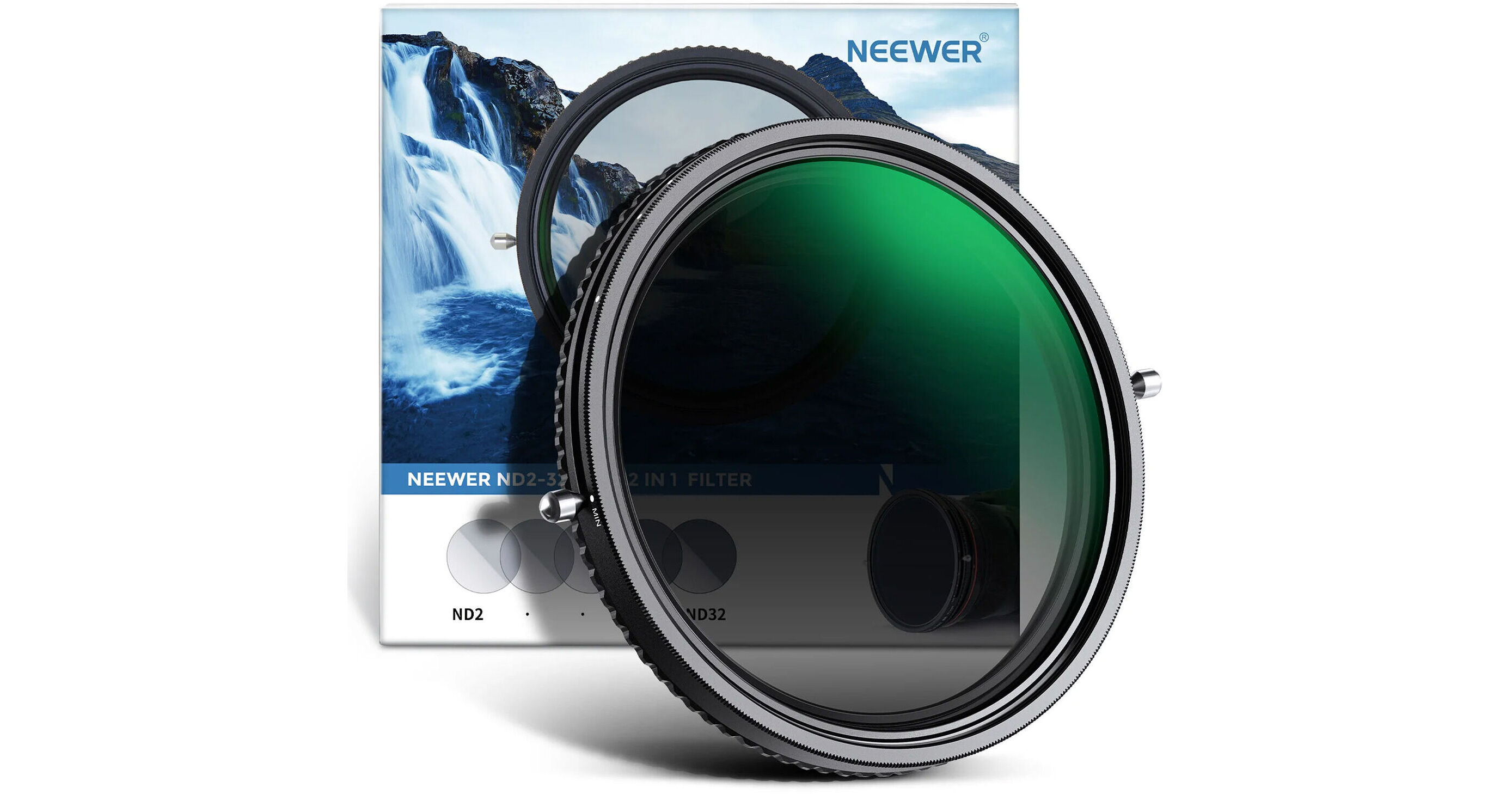 Neewer 2-in-1 Variable ND2-ND32 & CPL Filter 66601418 B&H Photo