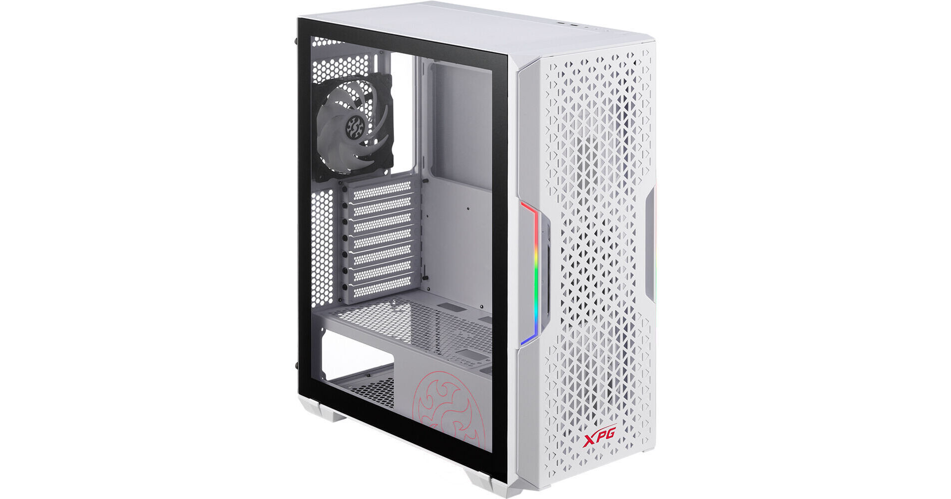 XPG STARKER AIR Mid-Tower Case (White) STARKERAIR-WHCWW B&H