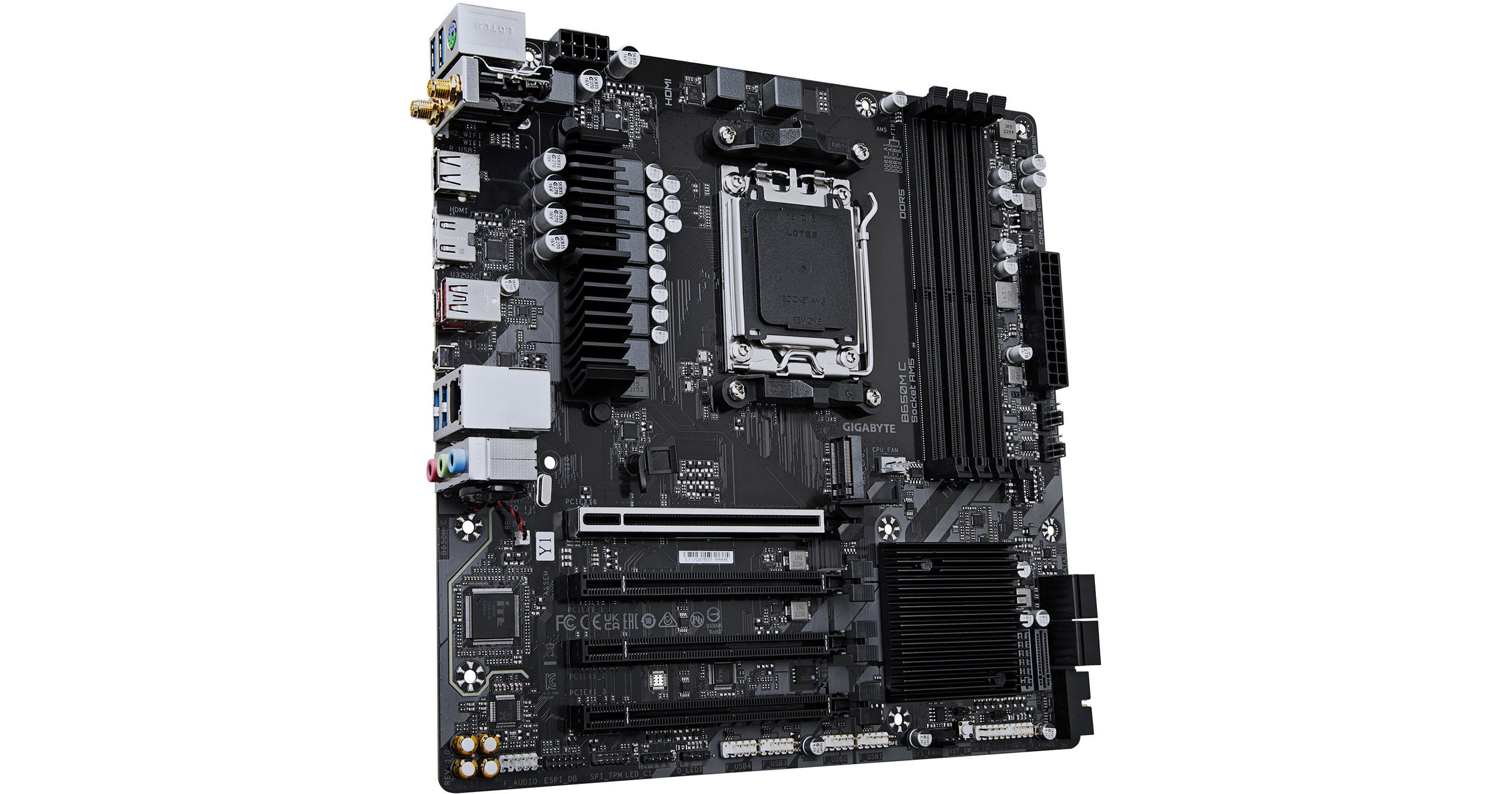 Gigabyte B650M C AM5 Micro-ATX Motherboard B650M C B&H Photo