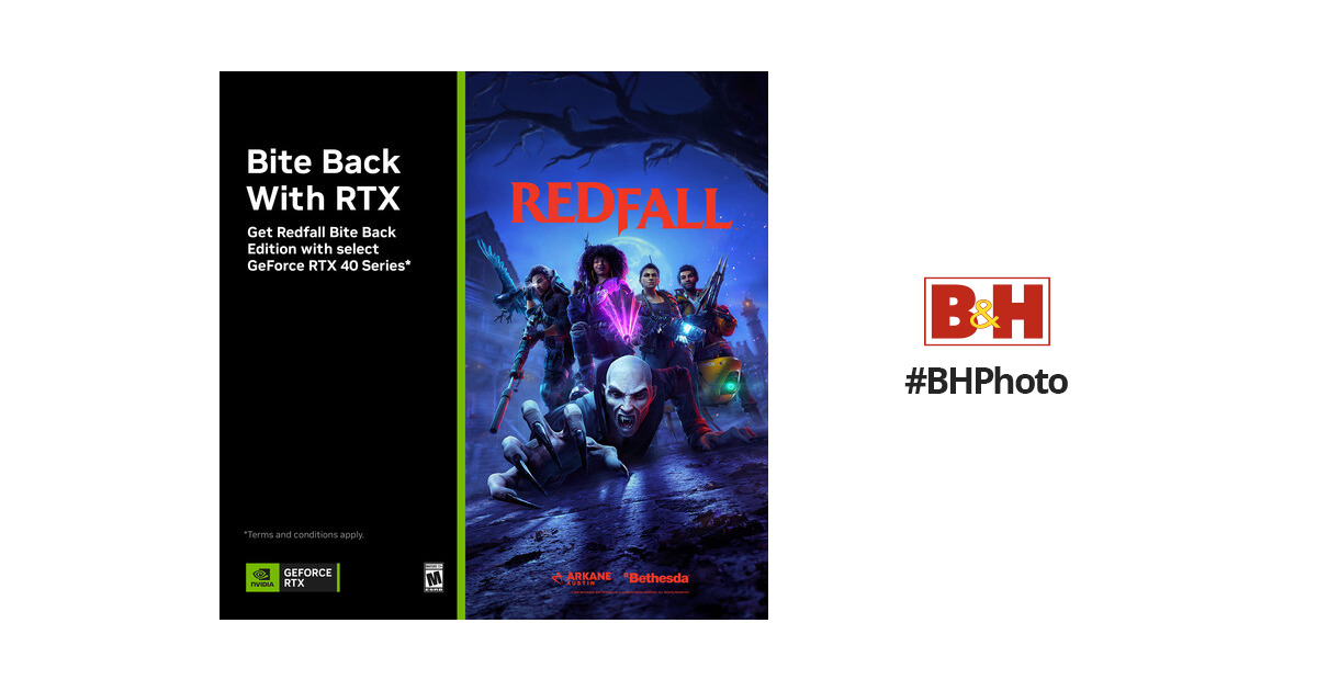 Compre uma placa de vídeo GeForce RTX Série 40 participante e ganhe Redfall  Bite Back Edition, Notícias GeForce