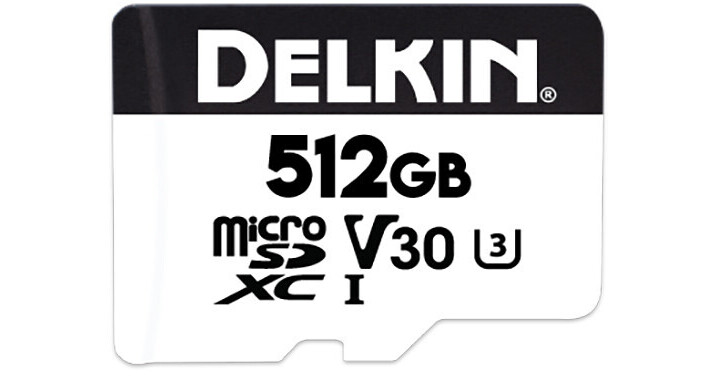 Delkin Devices 512GB Hyperspeed UHSI SDXC Memory Card