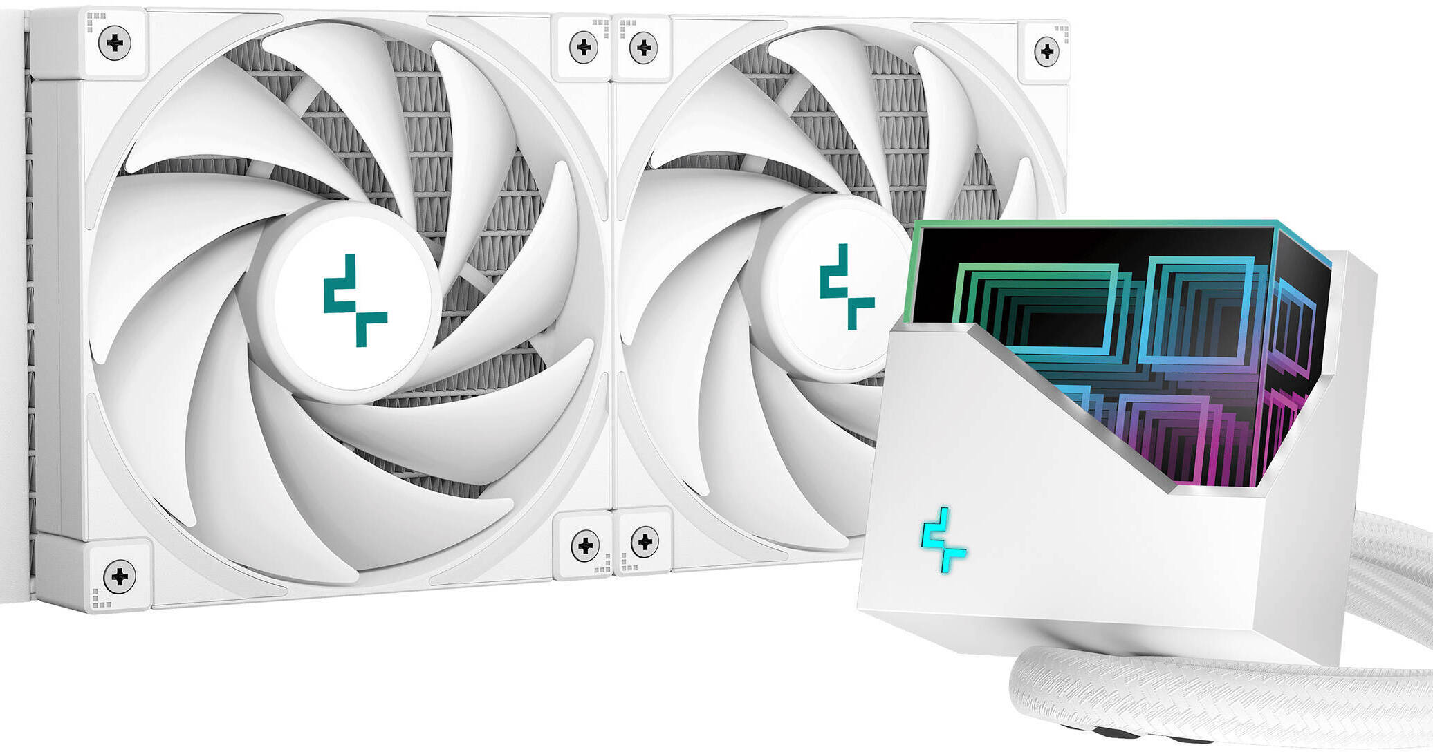 Deepcool LT520 240mm High-Performance Liquid CPU Cooler (White)