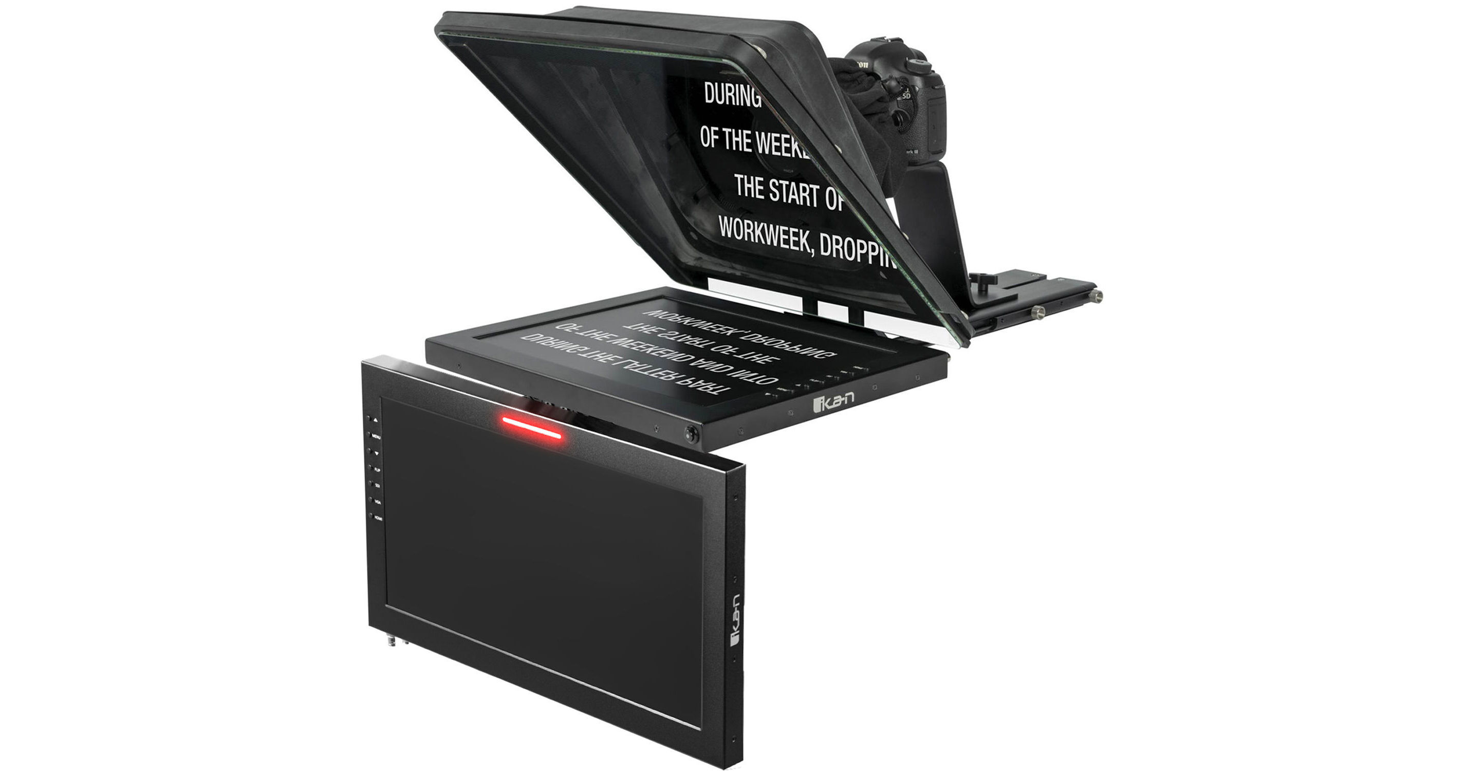 ikan 17" HighBright Teleprompter with 19" Widescreen