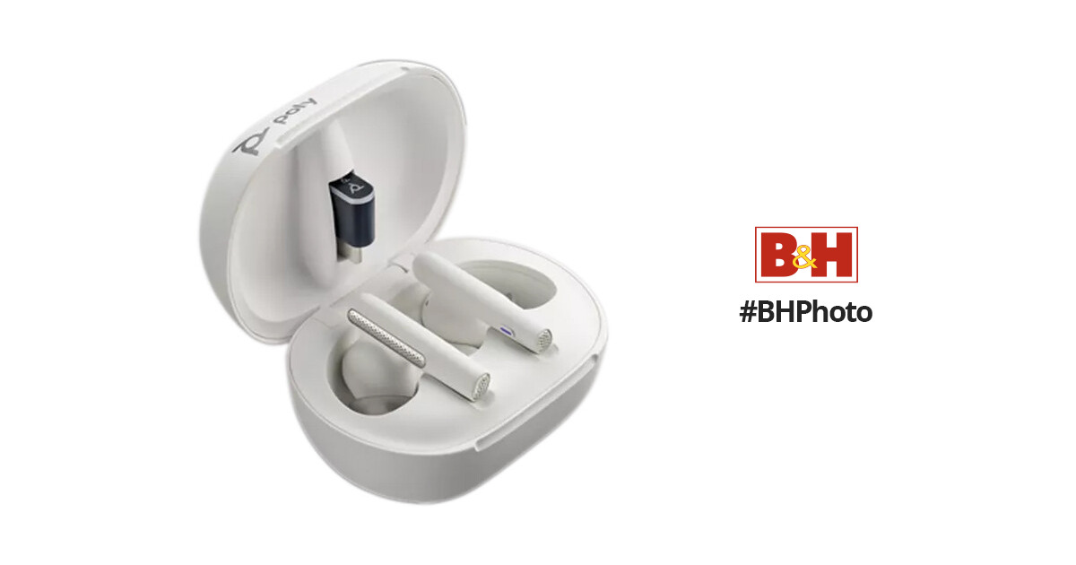 Poly Voyager Free 60 UC Wireless Earbuds 220759-02 B&H Photo