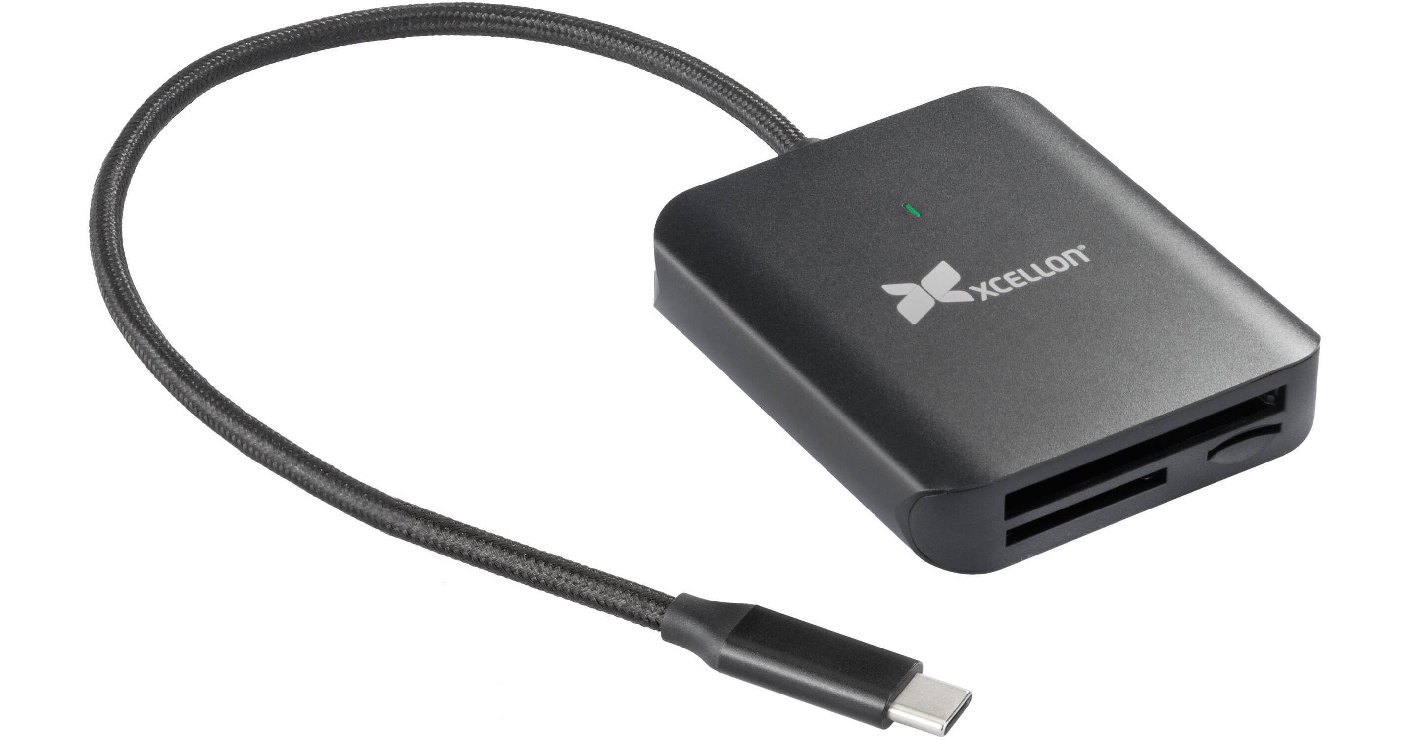 Xcellon CFast 2.0, SD, and microSD Card Reader CRMCFA B&H Photo