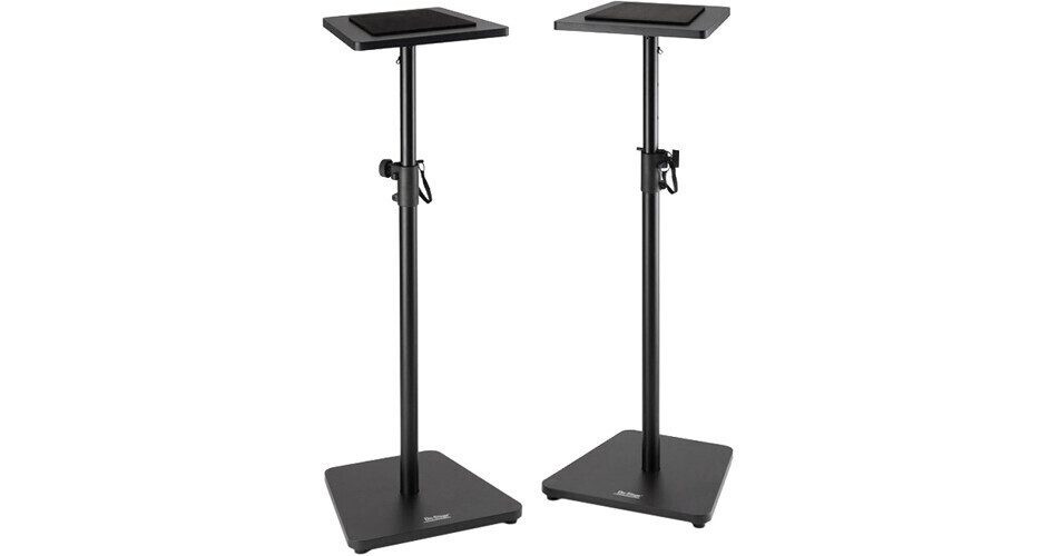 OnStage Wood Studio Monitor Stands (Black, Pair) SMS7500B B&H