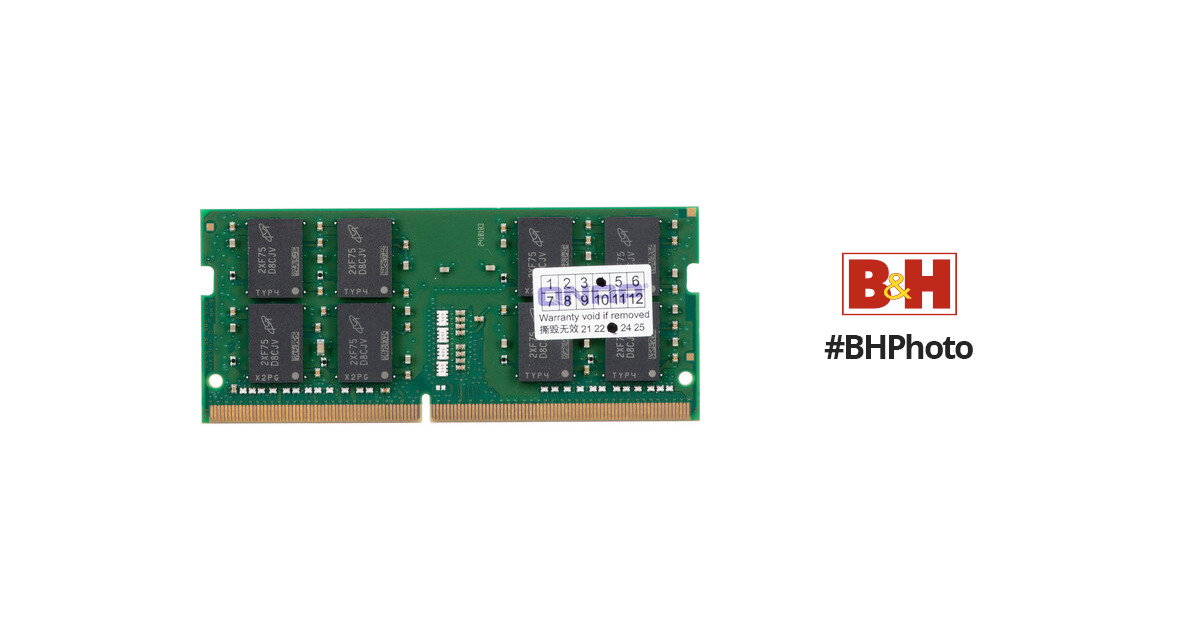 QNAP 32GB DDR4 3200 MHz SO-DIMM Memory Module (K0 Version)