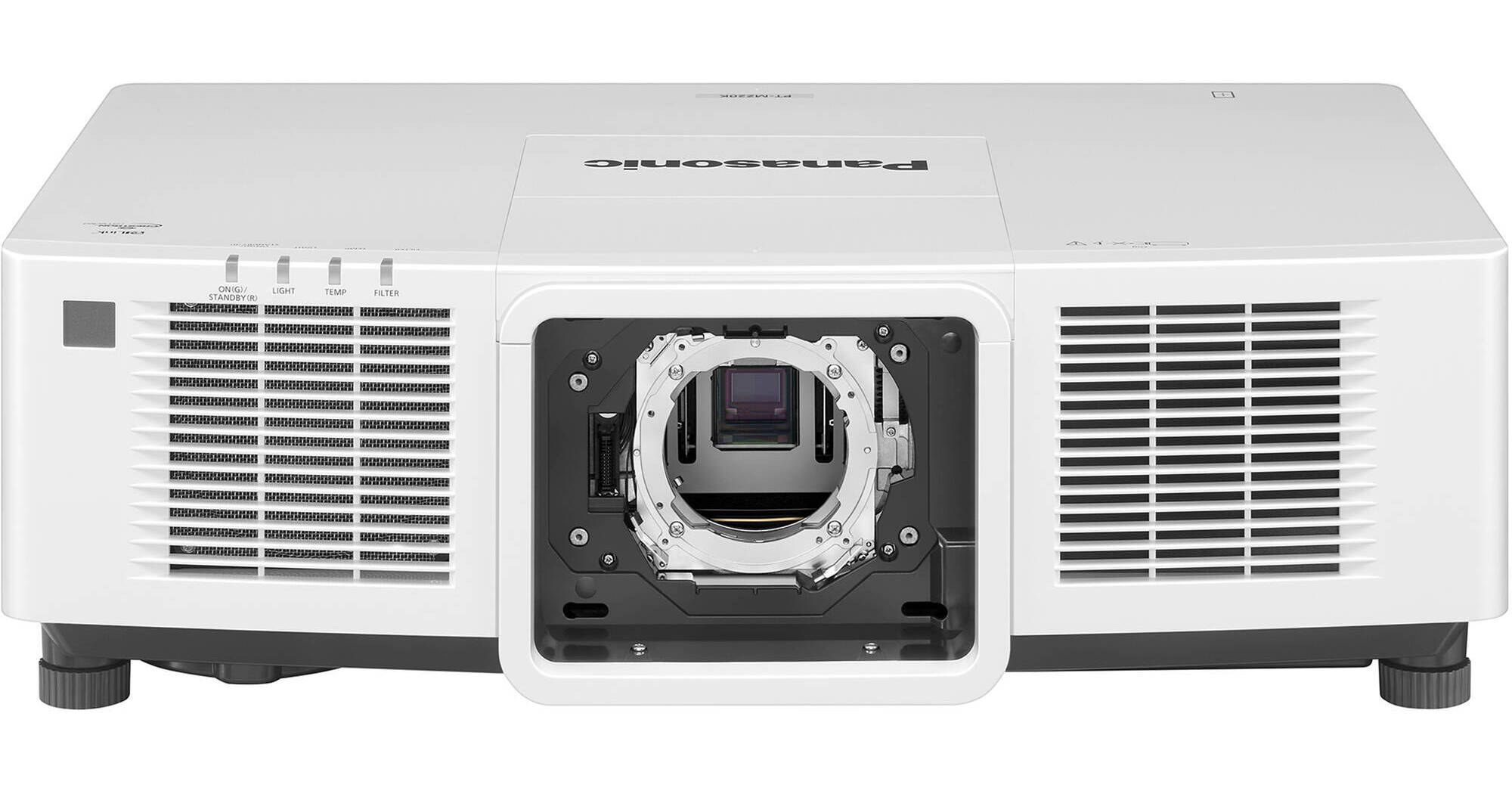 Panasonic PT-MZ20K 20,000-Lumen WUXGA Laser DLP Projector (No Lens, White)