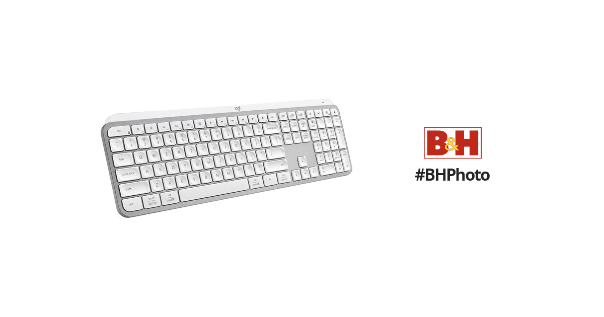 Logitech MX Keys S Wireless Keyboard Full Size Pale Gray 920 011559 -  Office Depot