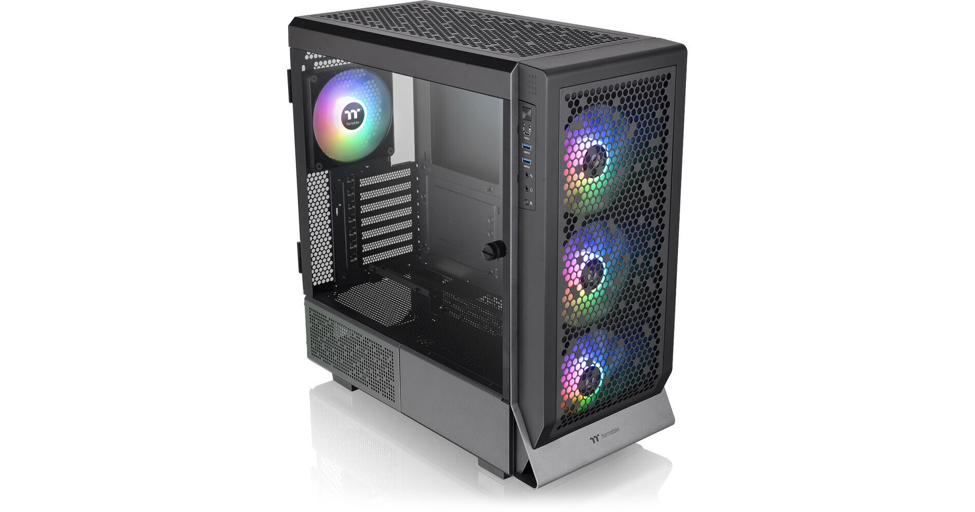 Thermaltake Ceres 500 TG ARGB Mid Tower Chassis CA-1X5-00M1WN-00