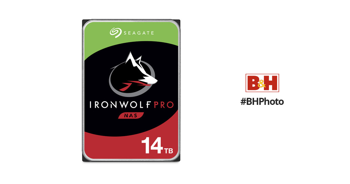Seagate IronWolf Pro ST14000NT001 disque dur 3.5 14 To - SECOMP