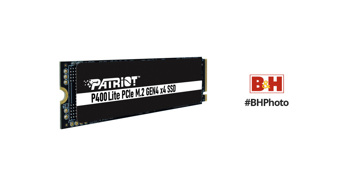 Patriot 2TB P400 NVMe PCIe 4.0 M.2 2280 Internal SSD
