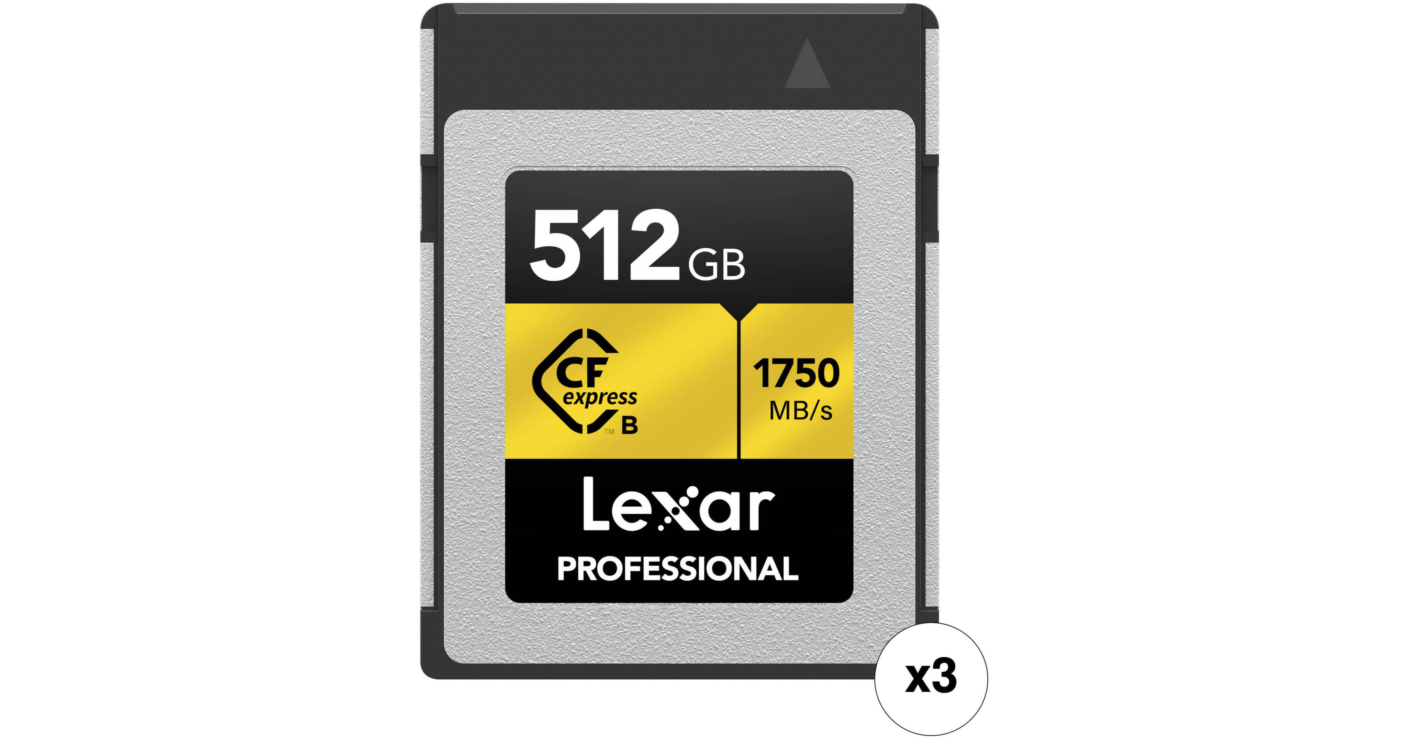 Lexar 512GB Professional CFexpress Type B Card GOLD Series