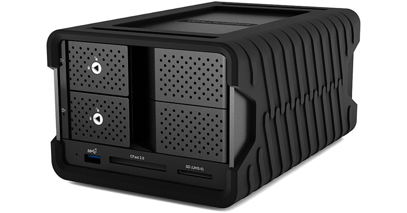 Glyph Technologies Blackbox PRO 16TB 2-Bay Thunderbolt 3 RAID Array with  Hub (2 x 8TB)