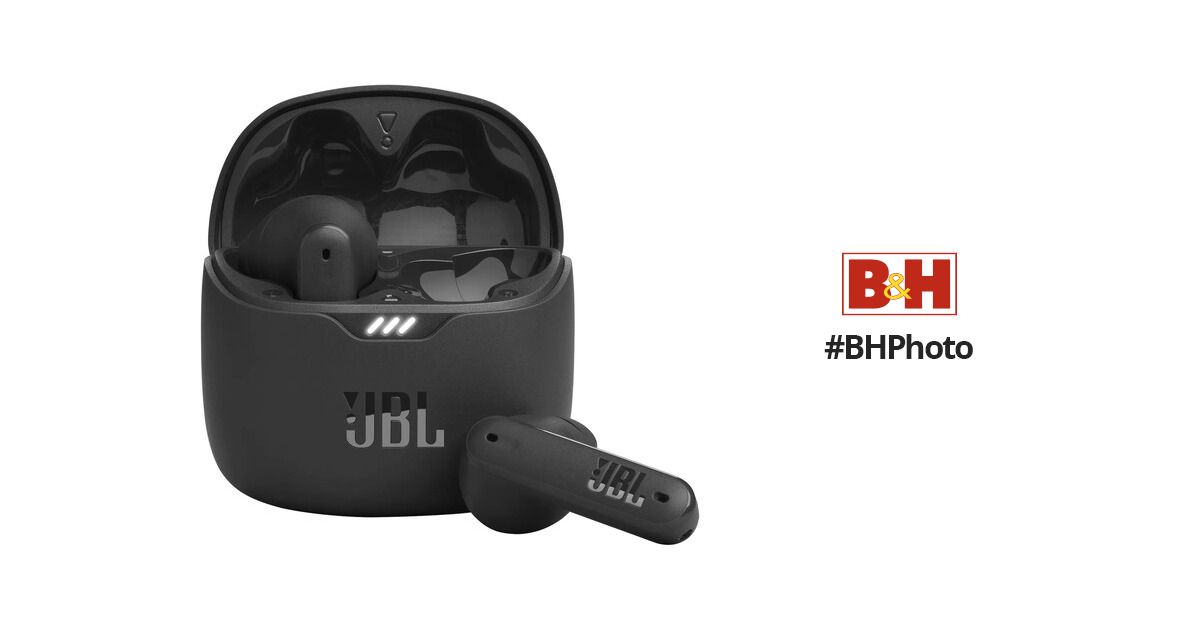  JBL Tune Flex - True Wireless Noise Cancelling Earbuds (White)  and InfinityLab InstantCharger 20W 1 USB Compact USB-C PD Charger (Black) :  Electronics