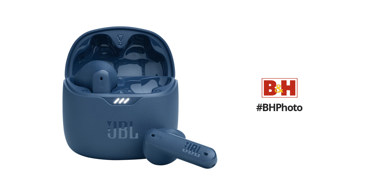 JBL Tune Flex True Wireless Noise Cancelling Earbuds, Blue