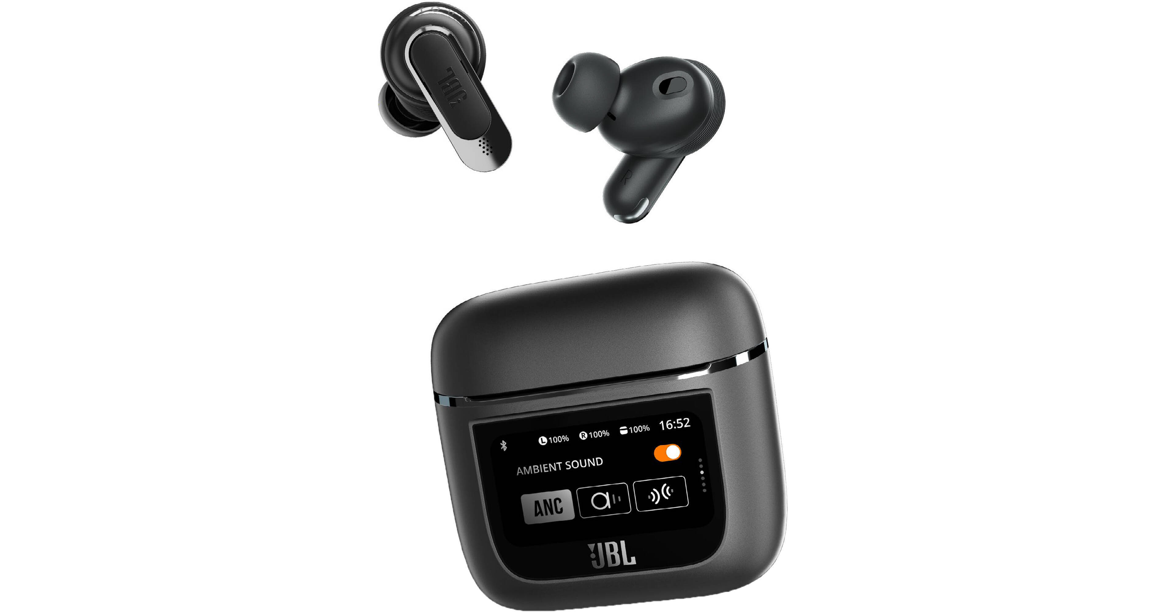 JBL TOUR PRO 2 True Wireless Noise Cancelling Earphones Bluetooth Sport  Earbuds Headphone with Smart LCD Screen Mic Charge Case