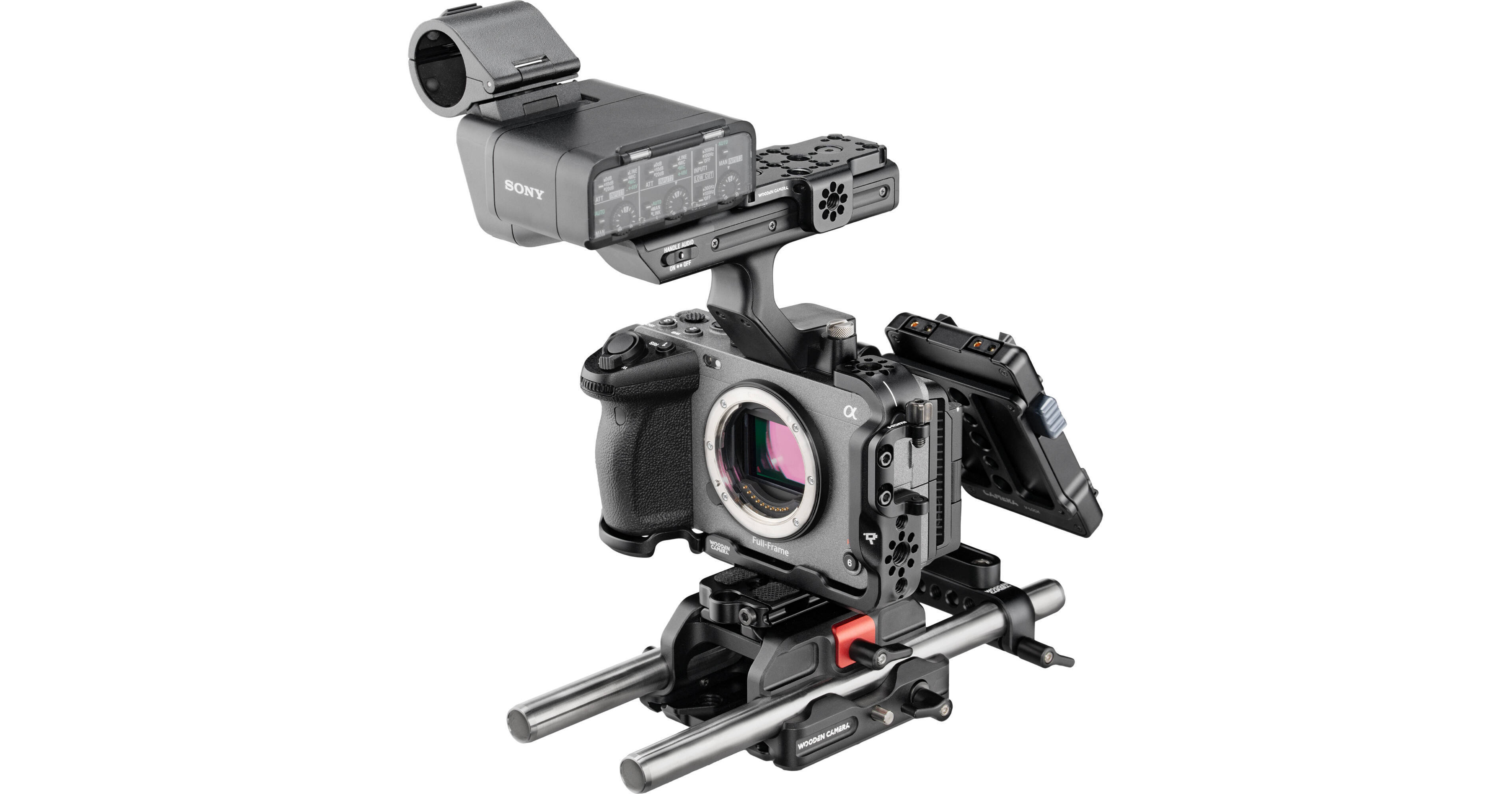 Wooden Camera Accessory System for Sony FX3/FX30 (VMount)