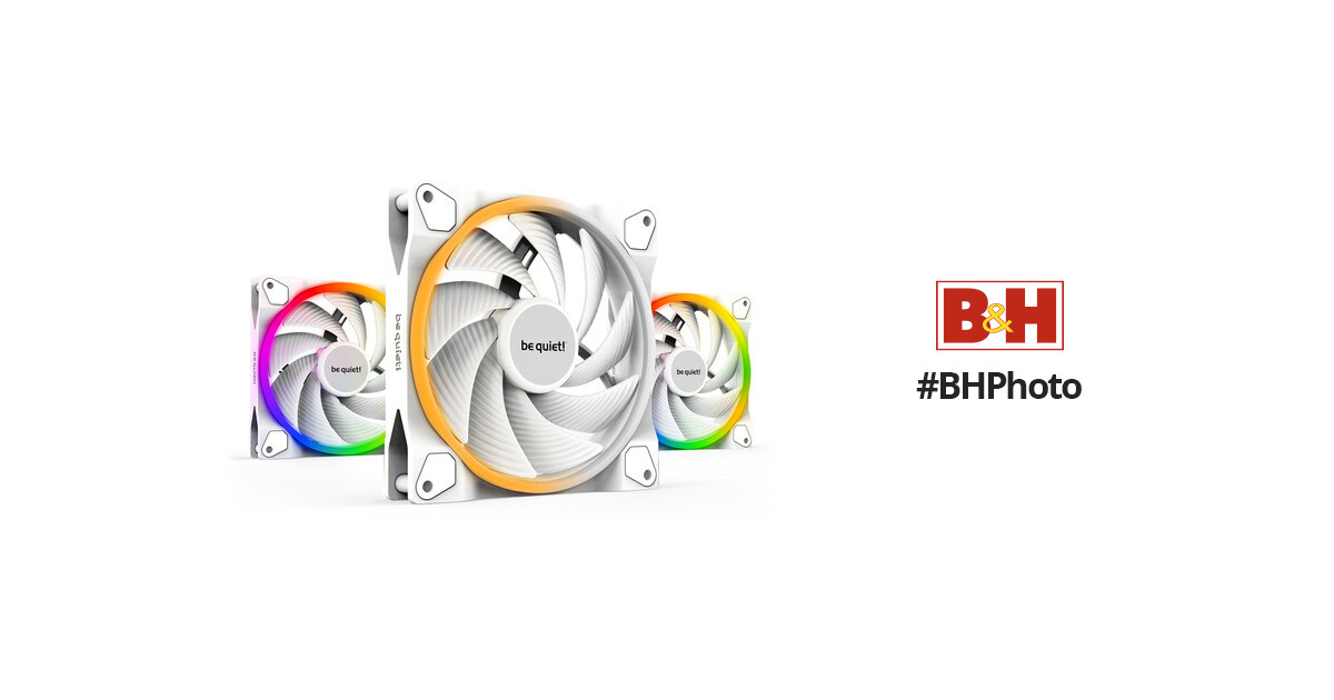 be quiet! Light Wings PWM High-Speed 140mm ARGB Cooling Fan