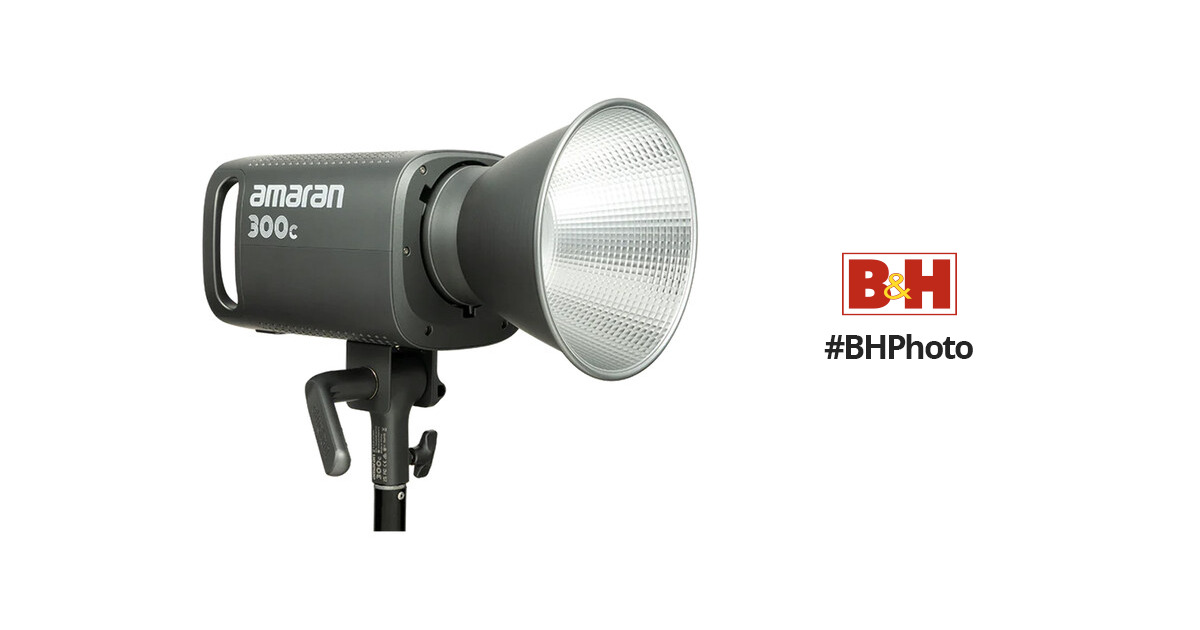 amaran 300c RGB LED Monolight with Lantern Softbox and Accessory