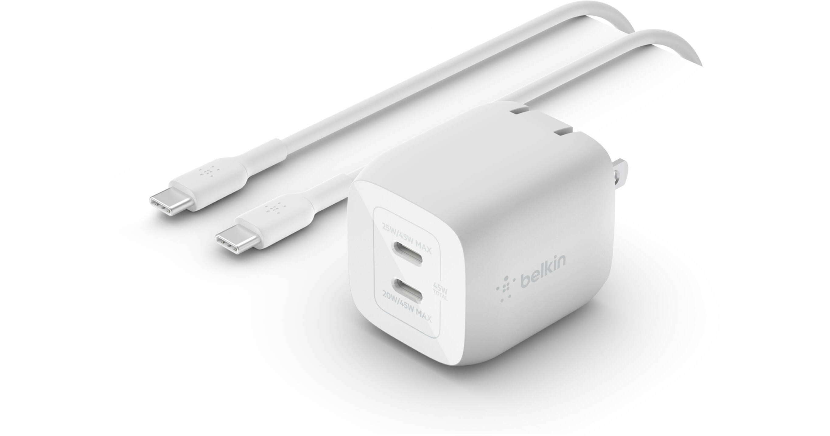 Belkin BoostCharge Pro Dual USBC GaN Wall Charger