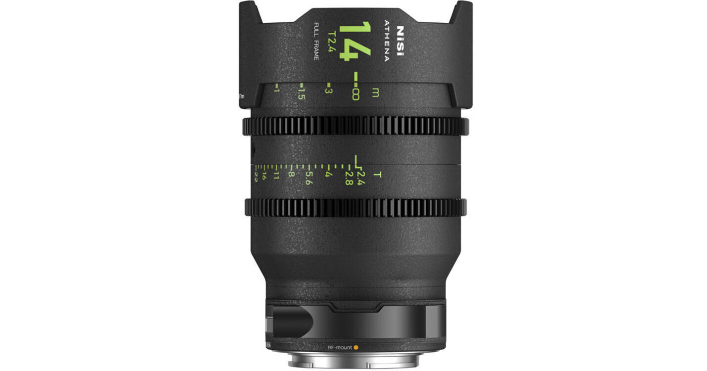 NiSi ATHENA PRIME 14mm T2.4 Full-Frame Lens NIC-ATH-14E B&H