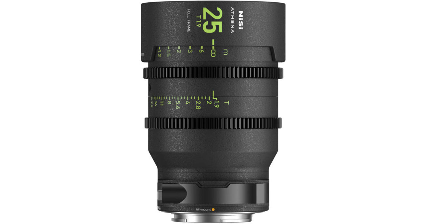 NiSi ATHENA PRIME 25mm T1.9 Full-Frame Lens NIC-ATH-25E B&H