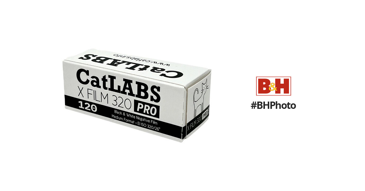 CatLABS X FILM 320 Pro BW Negative (35mm and 120)