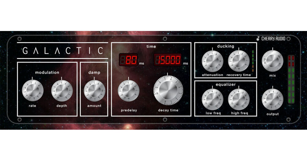 Cherry Audio Galactic Reverb Audio PlugIn 13161036 B&H Photo