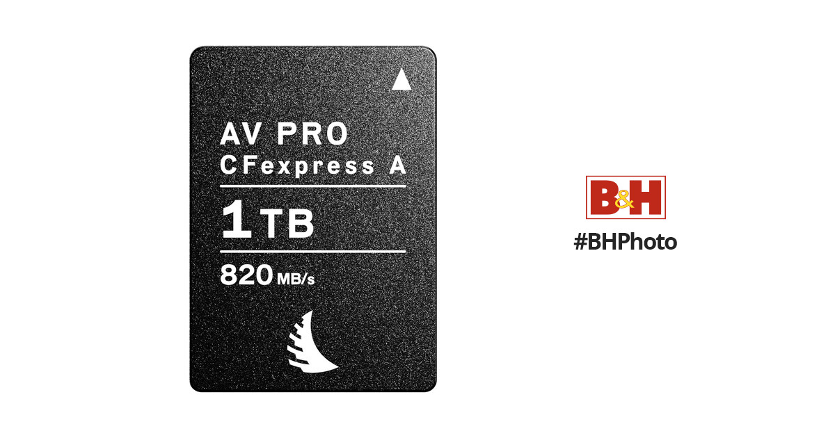 Angelbird 1TB AV Pro CFexpress 2.0 Type A Memory Card AVP1T0CFXA