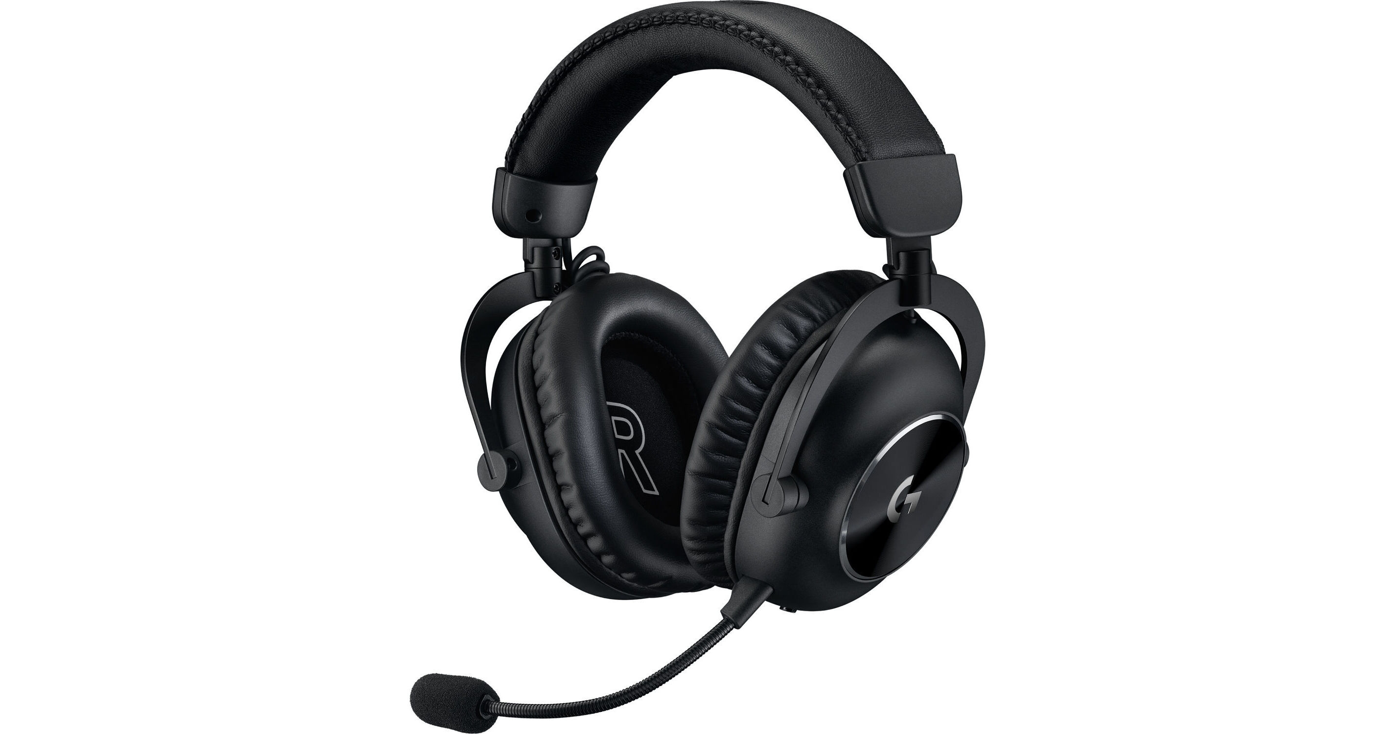 Logitech G PRO X2 LIGHTSPEED Wireless Gaming Headset, Detachable Boom Mic,  50mm Graphene Drivers, DTS:X Headphone 2.0—7.1 Surround