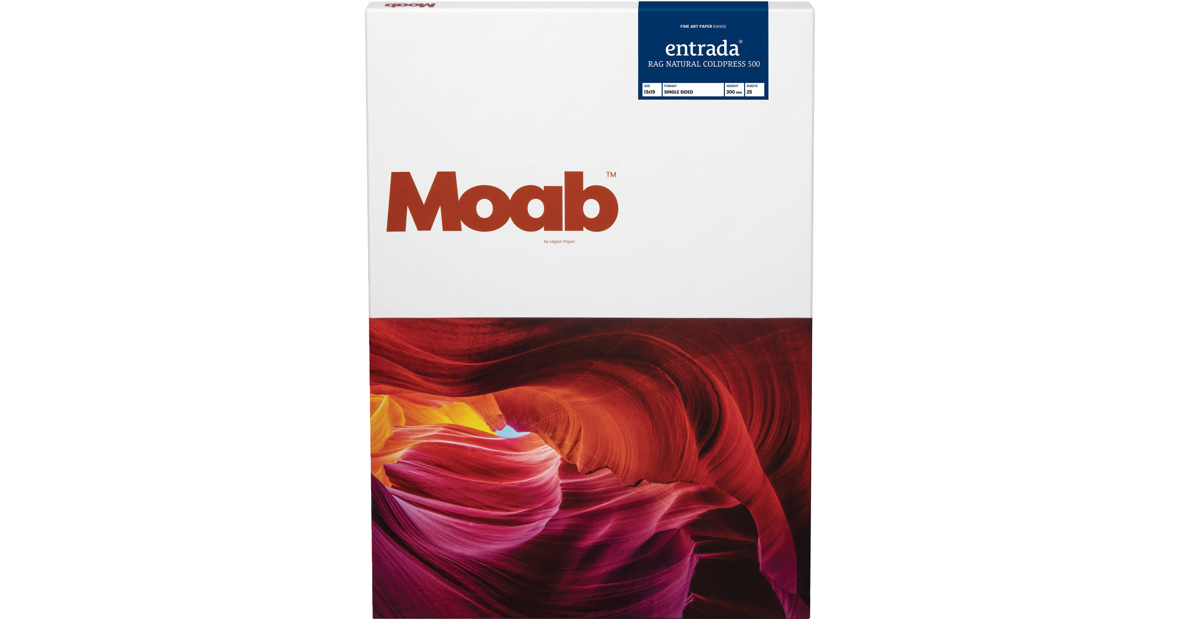 Moab Entrada Rag Natural Coldpress 300 R08-ENC300131925 B&H