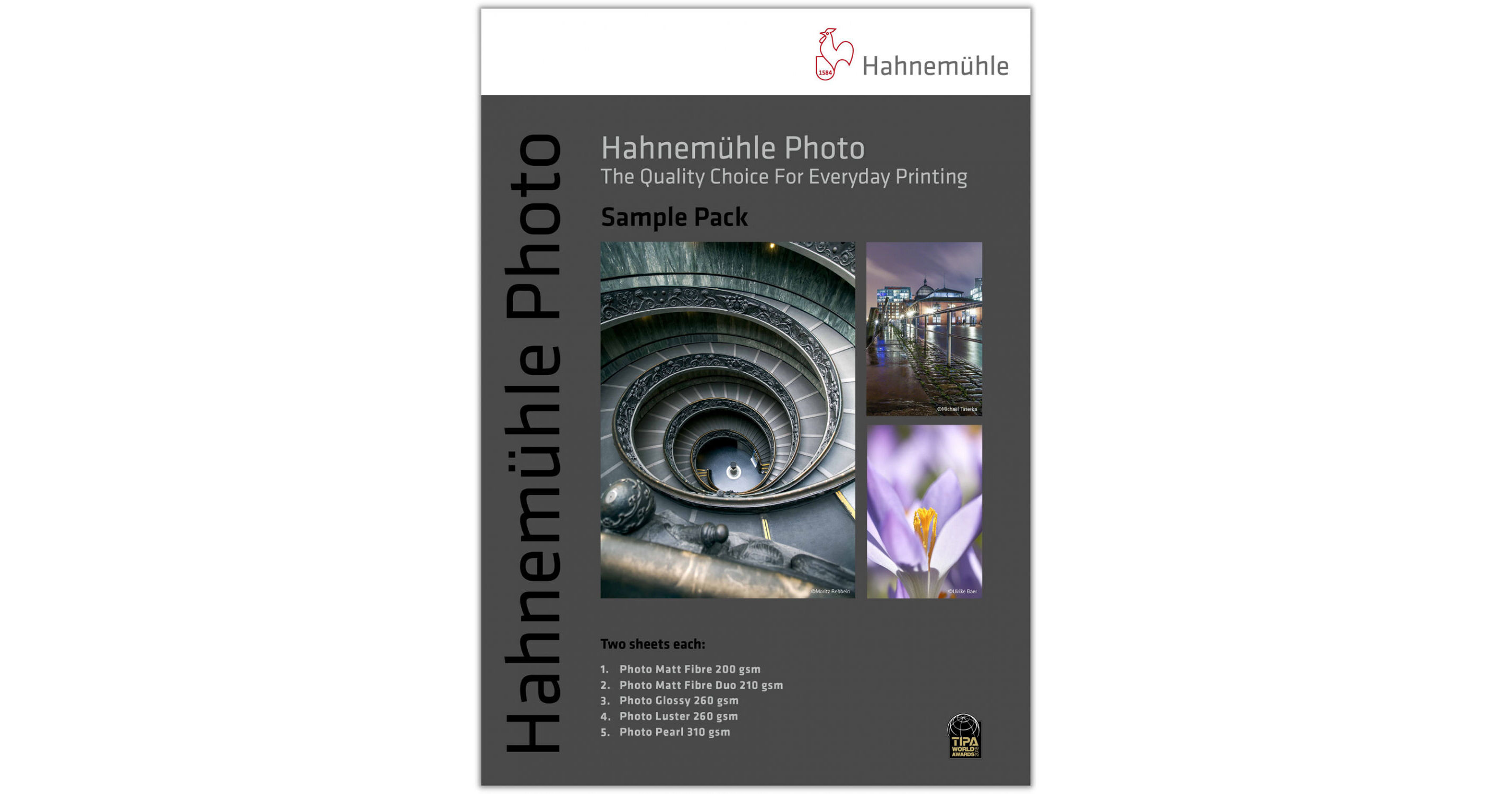 Hahnemuhle Photo Paper Sample Pack (12 Sheets, 13 x 19")