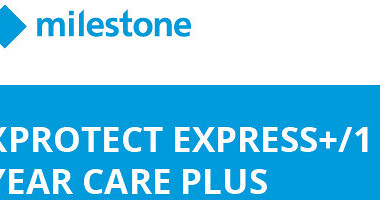 Milestone XProtect Express+ DL With 1-Year Care Plus For